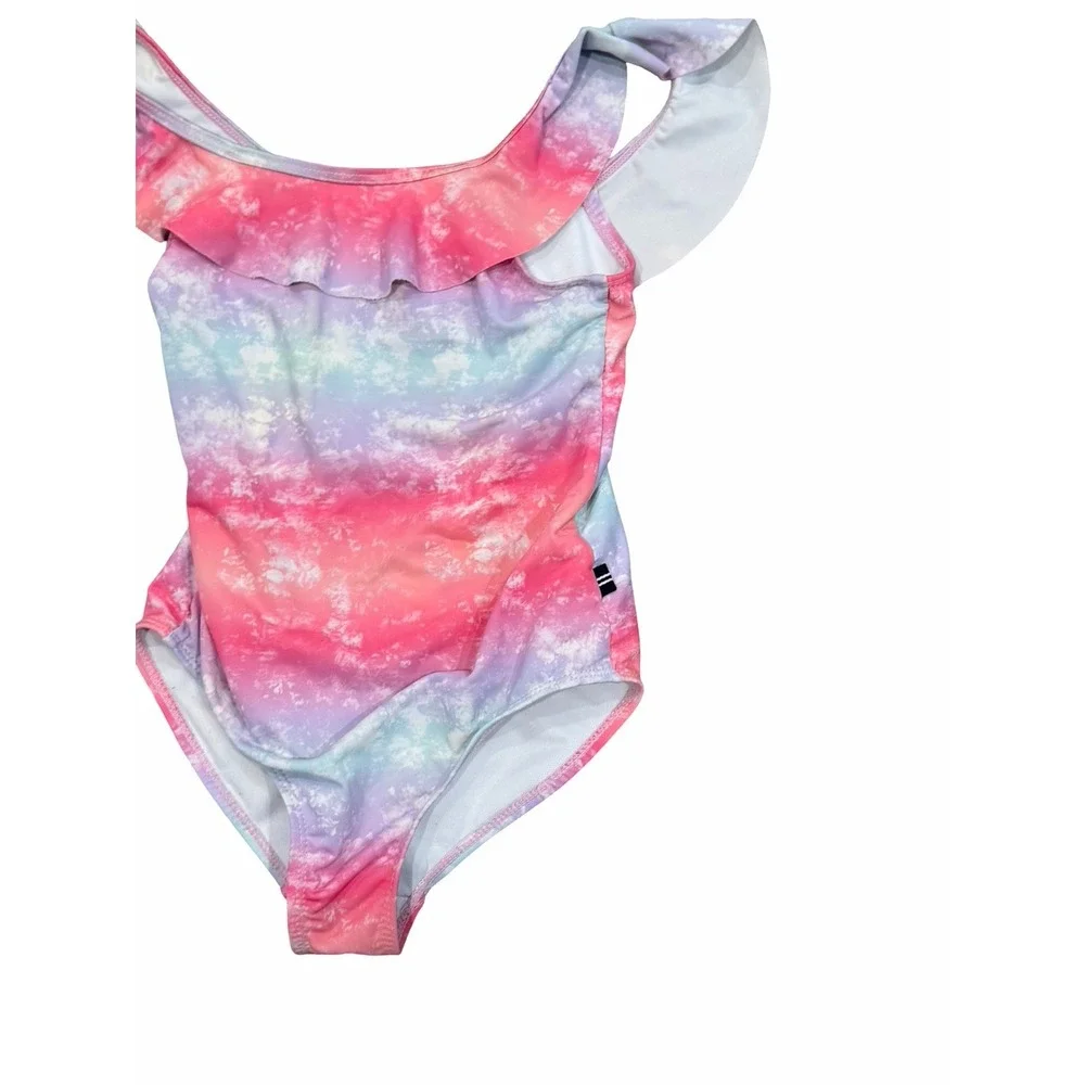 Lands' End Kamu 6-8 One Piece Swimsuit Bathing Suit Lot Bundle Solid Floral